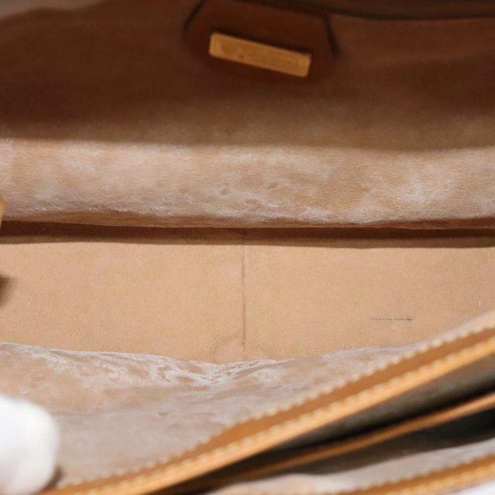 GUCCI Micro GG Supreme Hand Bag PVC Leather Beige Gold 000 984 4857 Auth ep7571 - Picture 10 of 16